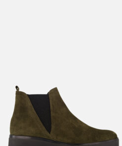 Gabor Chelsea boots groen Suede
