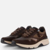 Gabor Rollingsoft Sneakers brons Leer