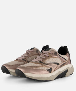 Gabor Rollingsoft Sneakers grijs Leer