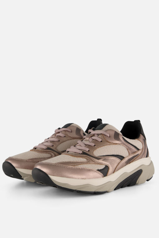 Gabor Rollingsoft Sneakers grijs Leer
