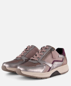 Gabor Rollingsoft Sneakers roze Leer