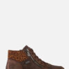 Rieker Veterboots bruin Synthetisch