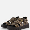 S.Oliver Leopard Sandalen beige Synthetisch