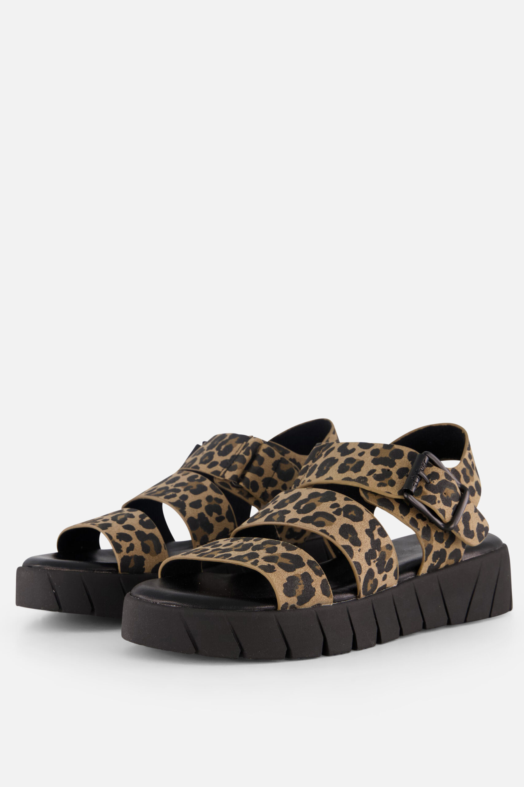 S.Oliver Leopard Sandalen beige Synthetisch