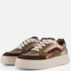 Aqa Sneakers brons Leer