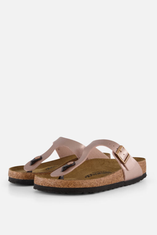 Birkenstock Gizeh Slippers brons Synthetisch