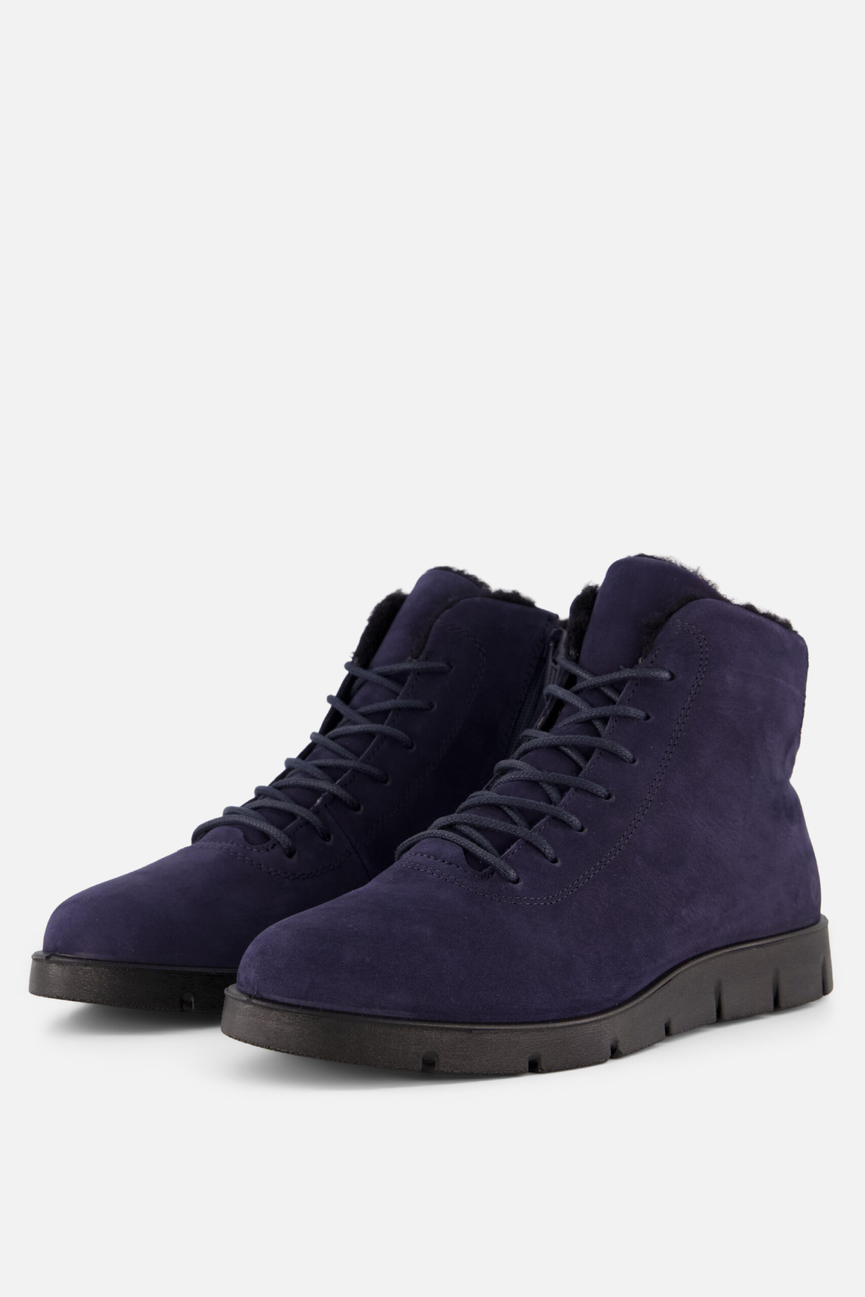 Ecco Bella Winter Veterboots blauw Nubuck