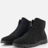 Ecco Bella Winter Veterboots zwart Nubuck