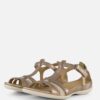 Ecco Flash Sandalen zilver Leer