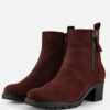 Gabor Enkellaarsjes bordeaux Suede