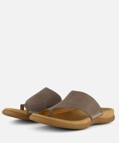 Gabor Sandalen grijs Leer