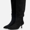 Linea Zeta Hoge laarzen zwart Suede