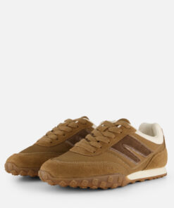 Linea Zeta Sneakers bruin Suede