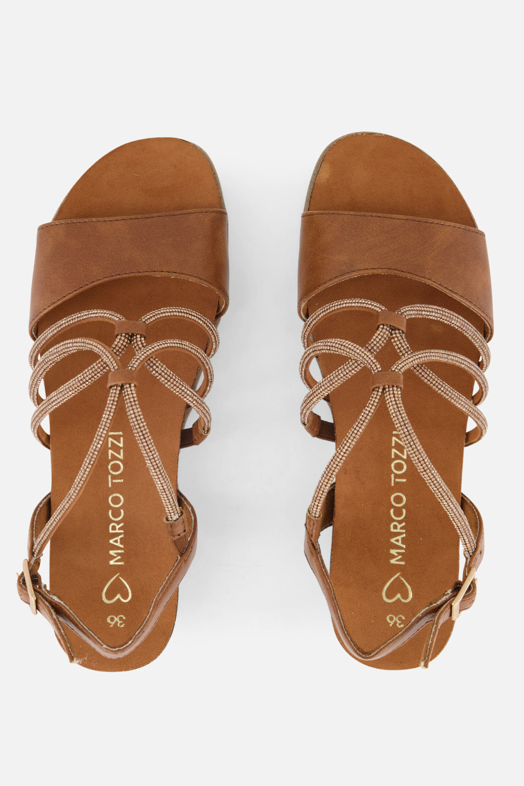 Marco Tozzi Sandalen cognac Synthetisch - Image 2