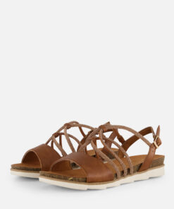 Marco Tozzi Sandalen cognac Synthetisch