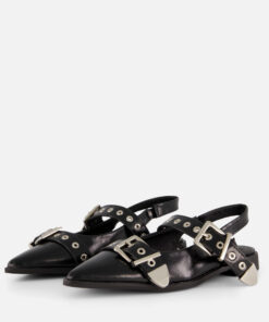 POSH by Poelman Instappers zwart Lak