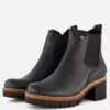 Panama Jack Pia B34 Chelsea boots zwart Nubuck