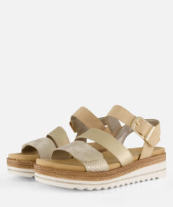 Remonte Sandalen goud Synthetisch