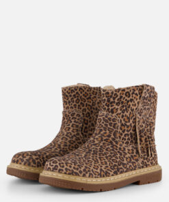 Shoesme Babyschoenen Leopard bruin Suede