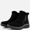 Skechers Easy Going Boots zwart Suede