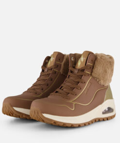 Skechers Uno Rugged Shimmer Veterboots taupe