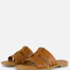 Tamaris Slippers cognac Leer