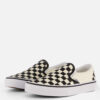 Vans Checkerboard Instappers zwart Canvas