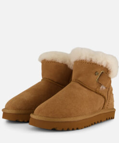 Warmbat Langlo Winterboots cognac Suede