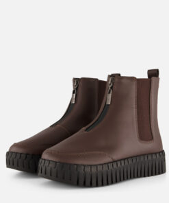 Ilse Jacobsen Tulip6372 Chelsea boots bruin Nylon