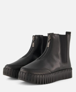 Ilse Jacobsen Tulip6372 Chelsea boots zwart Nylon