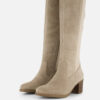 Rieker Hoge laarzen beige Suede