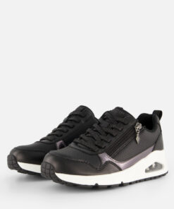 Skechers Uno Sneakers zwart Synthetisch