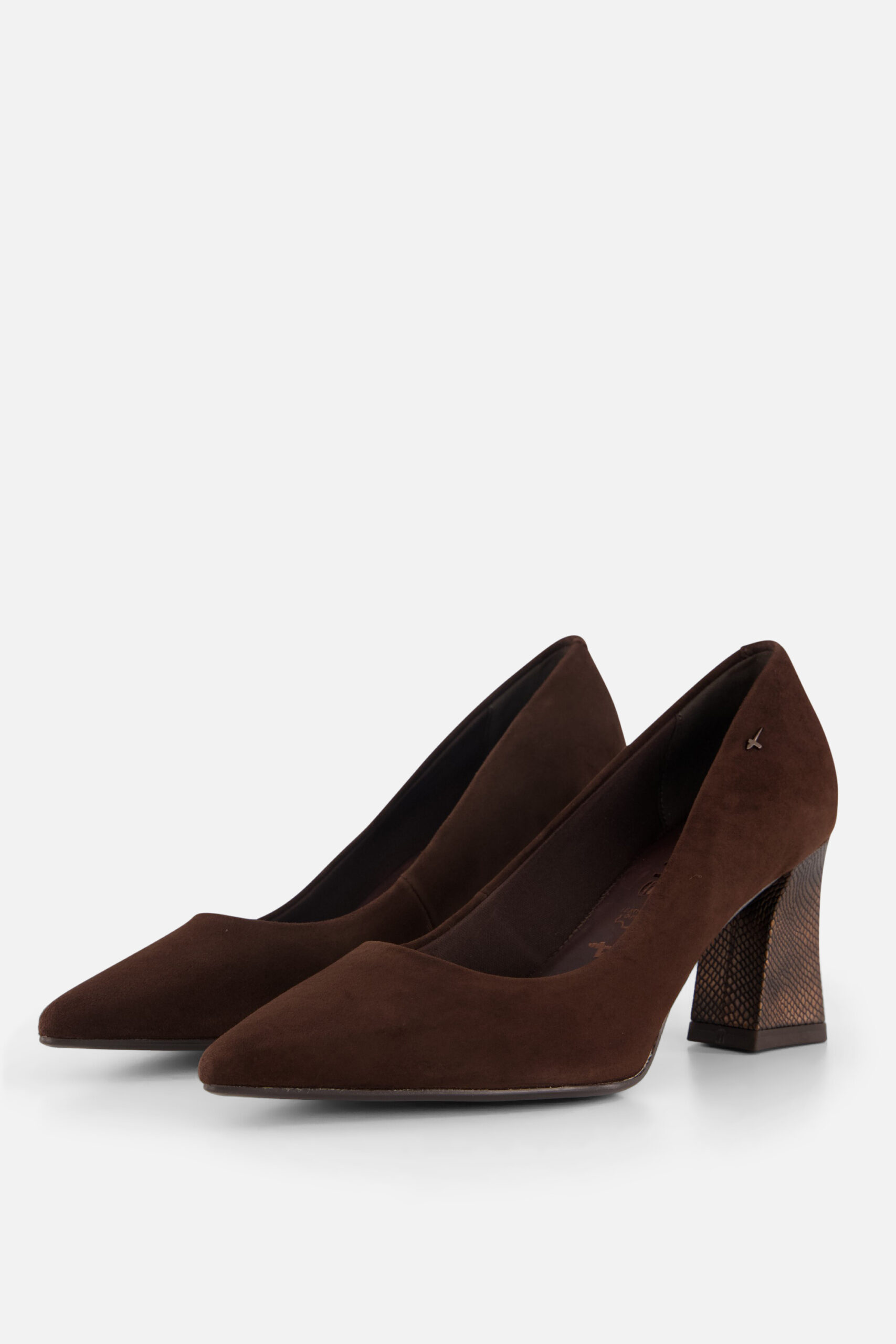 Tamaris Pumps bruin Suede