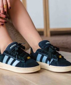 Adidas Grand Court Alpha Sneakers zwart Suede