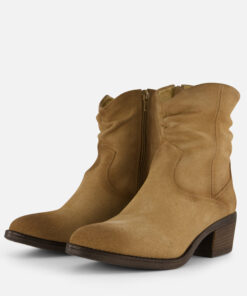 Alternative view of Aqa Cowboylaarzen taupe Suede
