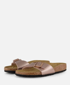 Alternative view of Birkenstock Madrid copper Birko-Flor