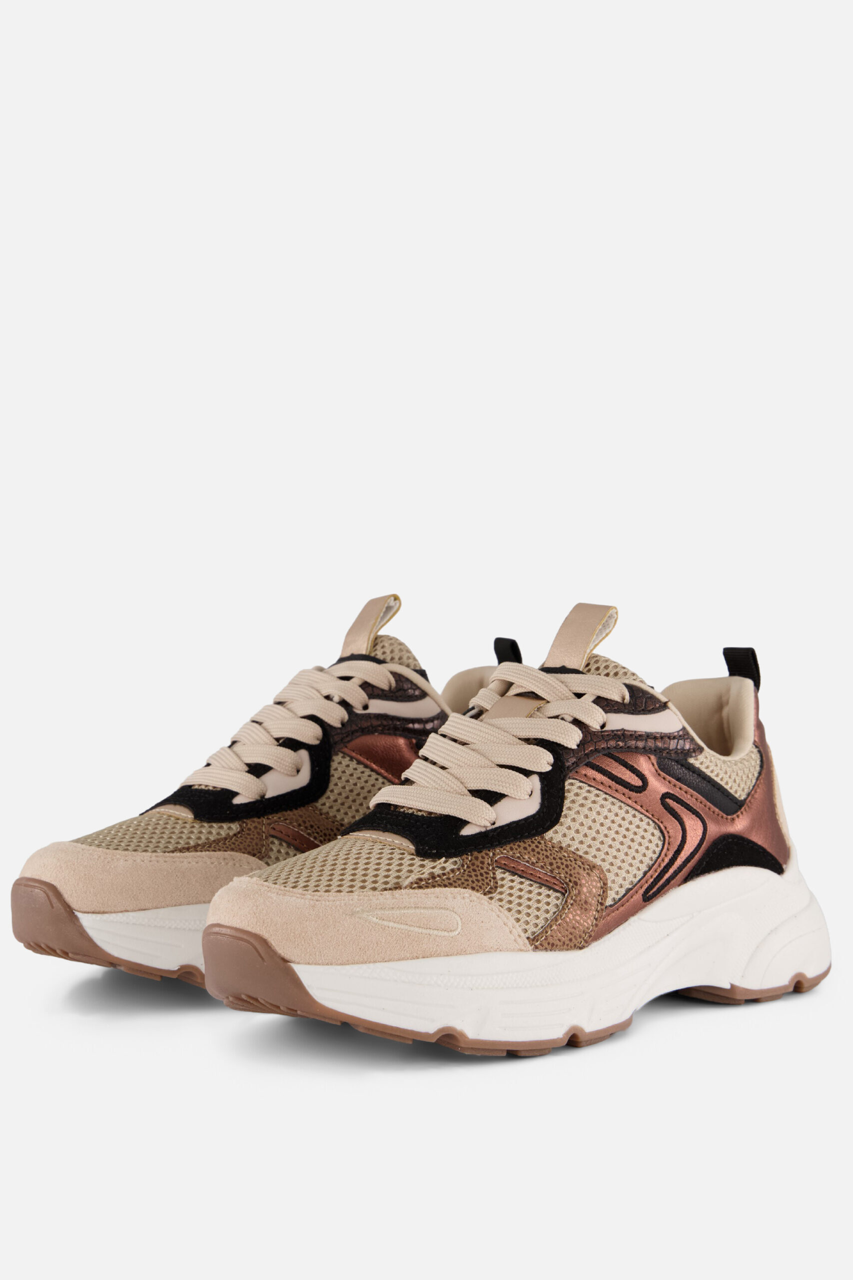 Cellini Sneakers koper Suède/ Mesh - Image 2