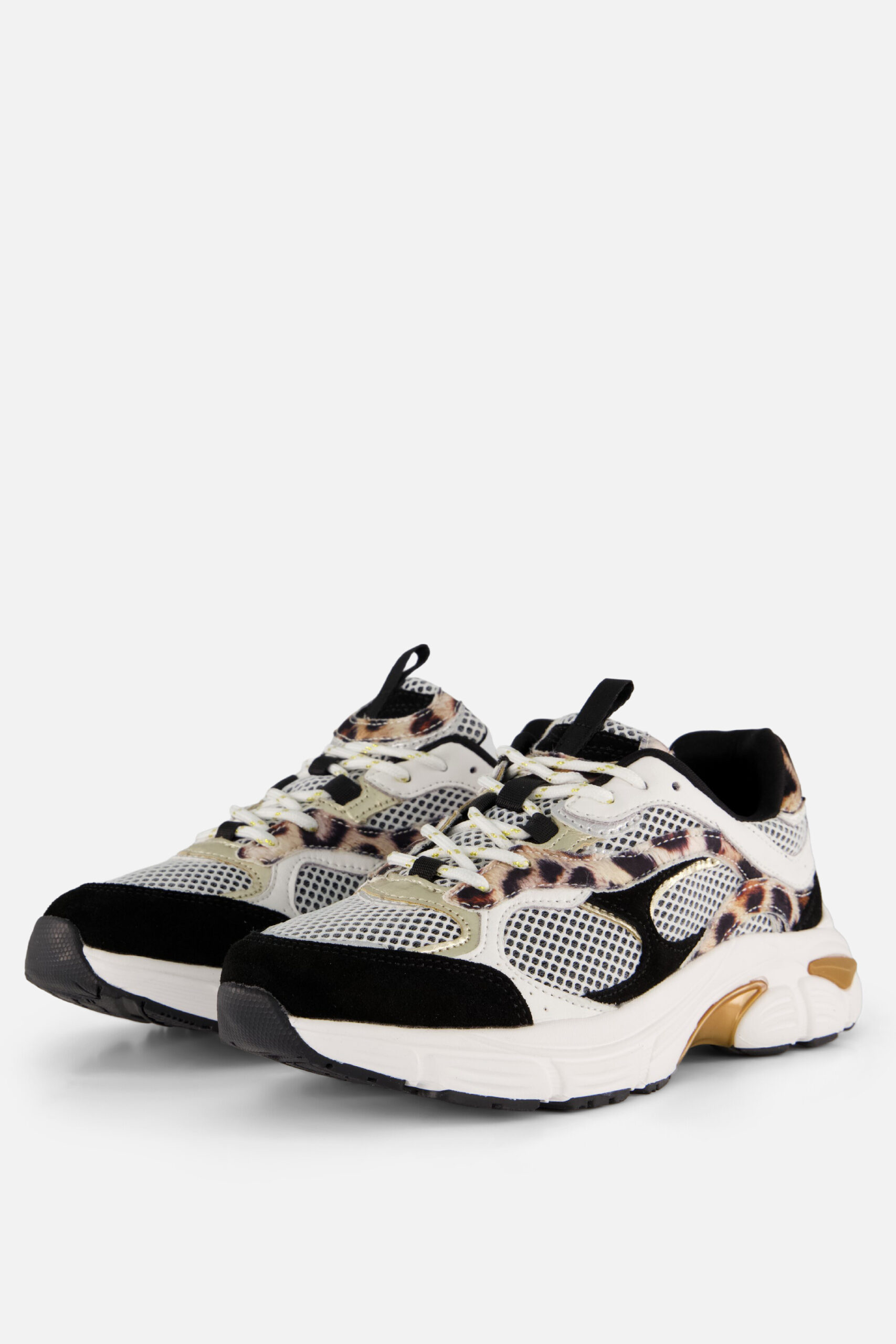 Cellini Sneakers zwart Mesh/ Suède - Image 2