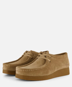 Alternative view of Clarks Wallebee Evo beige Suede