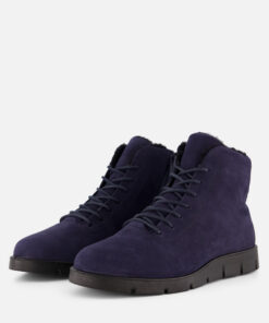 Ecco Bella Winter Veterboots blauw Nubuck