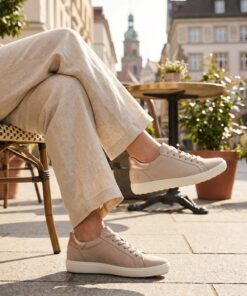 Ecco Soft 7 Easy Slip Sneakers beige Nubuck