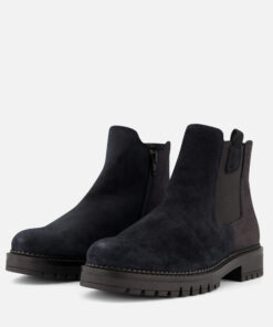 Gabor Chelsea boots blauw Suede