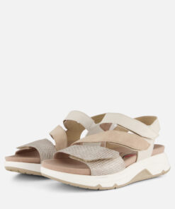 Alternative view of Gabor Rollingsoft Sandalen beige Leer