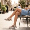 Gabor Rollingsoft Sandalen beige Leer