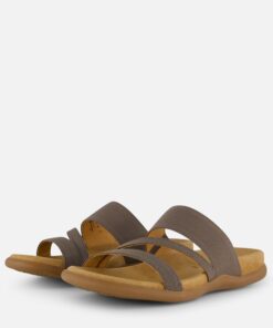Gabor Sandalen grijs Textiel