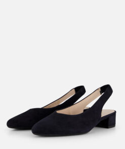Alternative view of Gabor Slingbacks blauw Suède