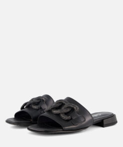 Alternative view of Gabor Slippers zwart Textiel
