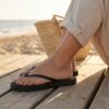 Ilse Jacobsen Slippers zwart Rubber