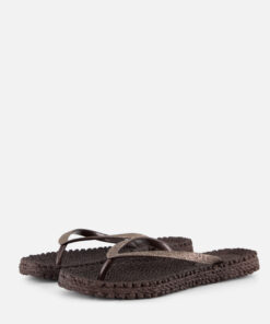 Alternative view of Ilse Jacobsen Slippers bruin Rubber