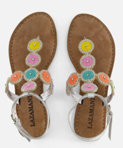 Alternative view of Lazamani Sandalen zilver Leer